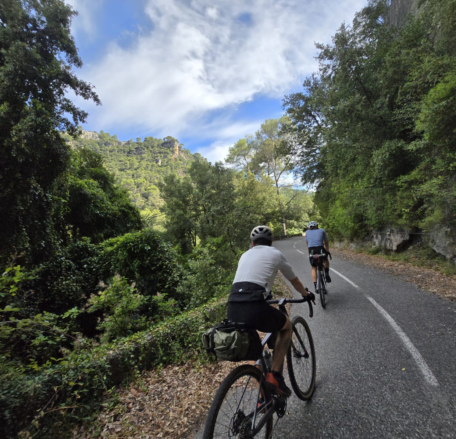 Cyclisme et paysages de la région